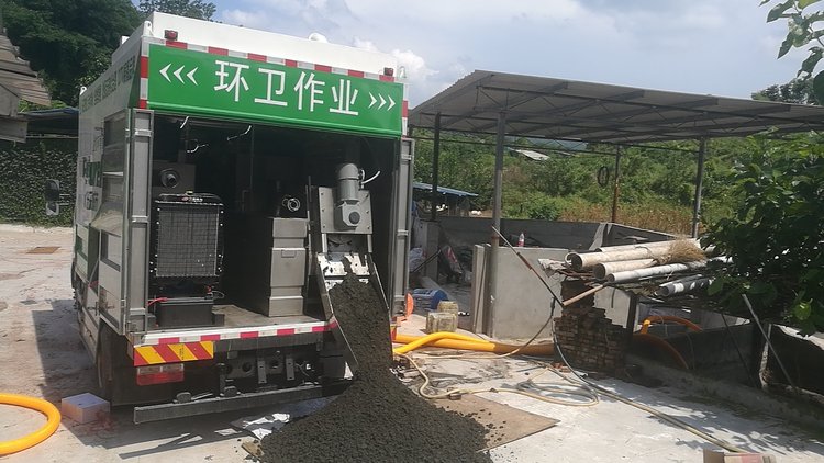 八所镇污泥干湿分离技术